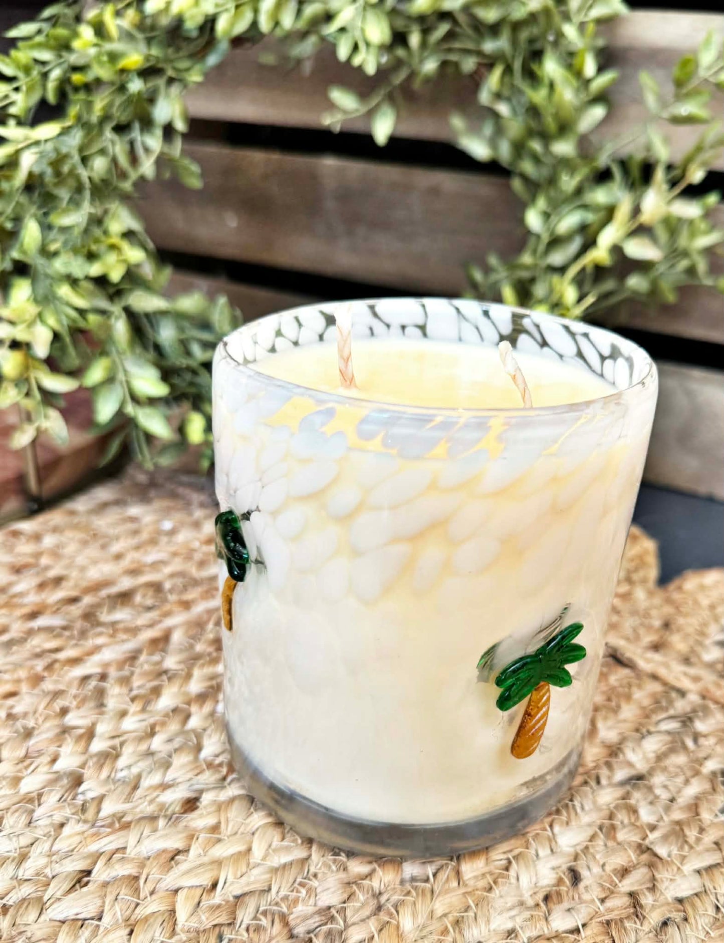 Palm Paradise | Palm Tree Tropical Candle
