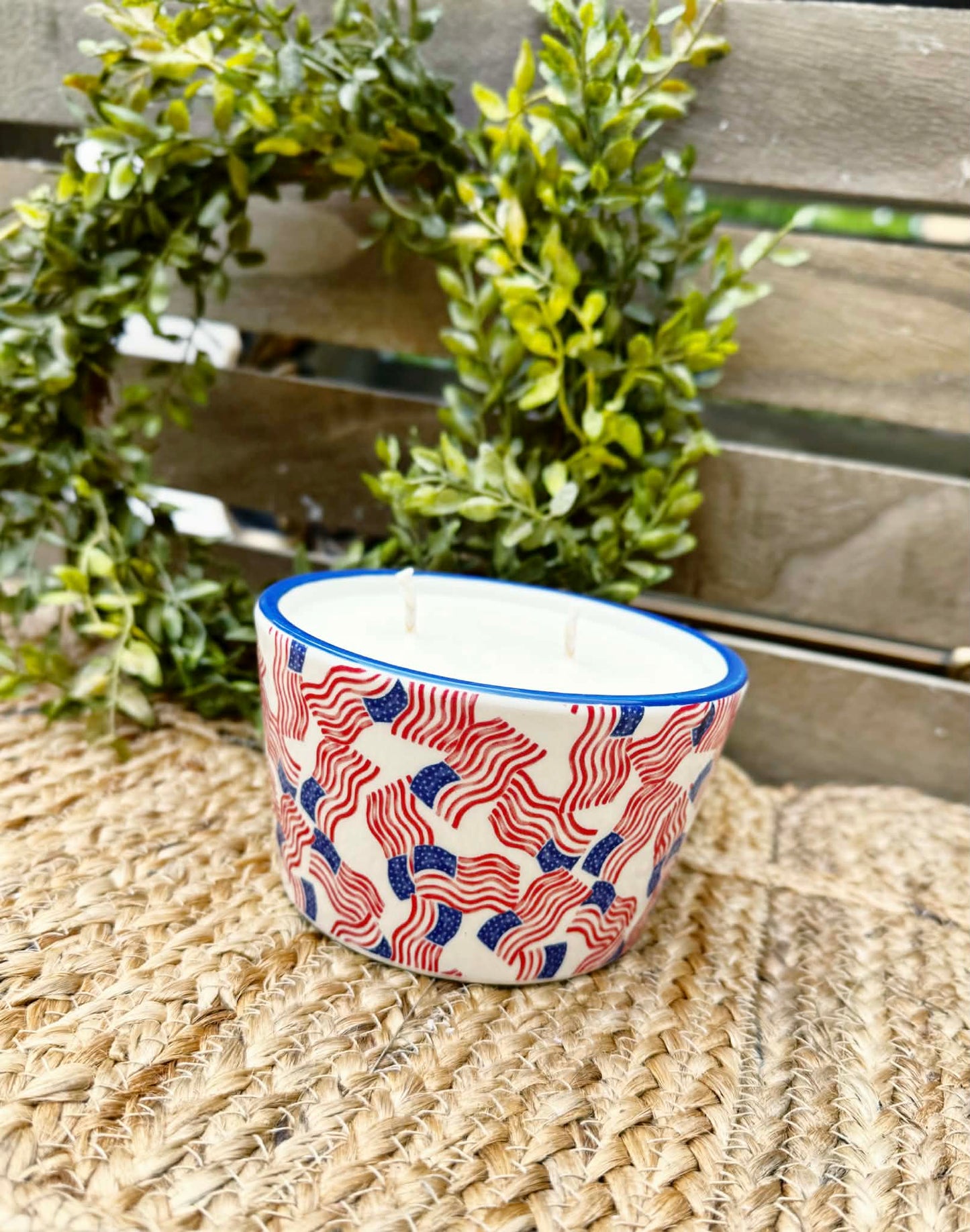 Lake House | 16 oz Americana Candle | 2-Wick Hand-Poured Soy Candle