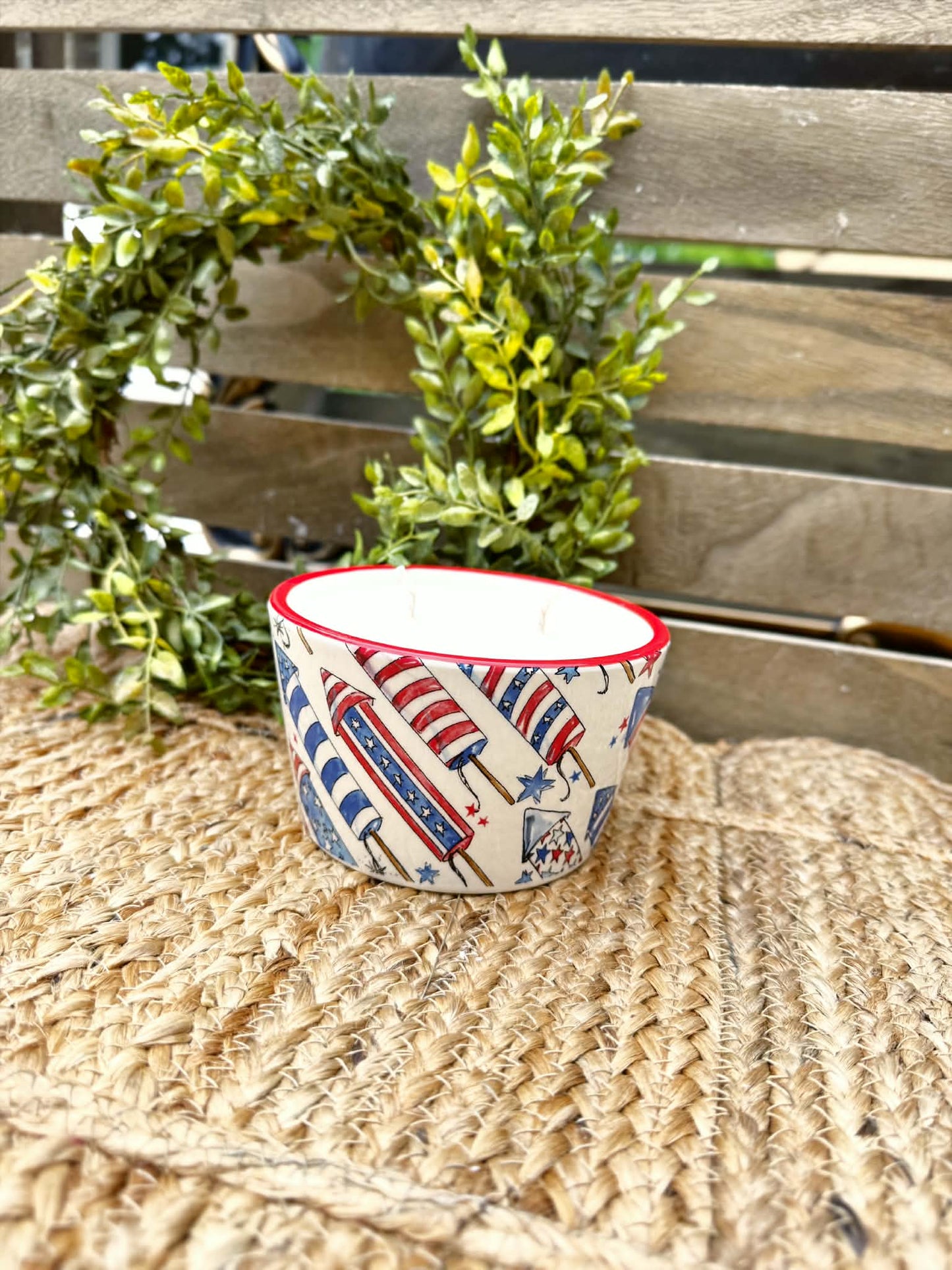 Americana Nights | 16 oz Americana Candle | 2-Wick Hand-Poured Soy Candle