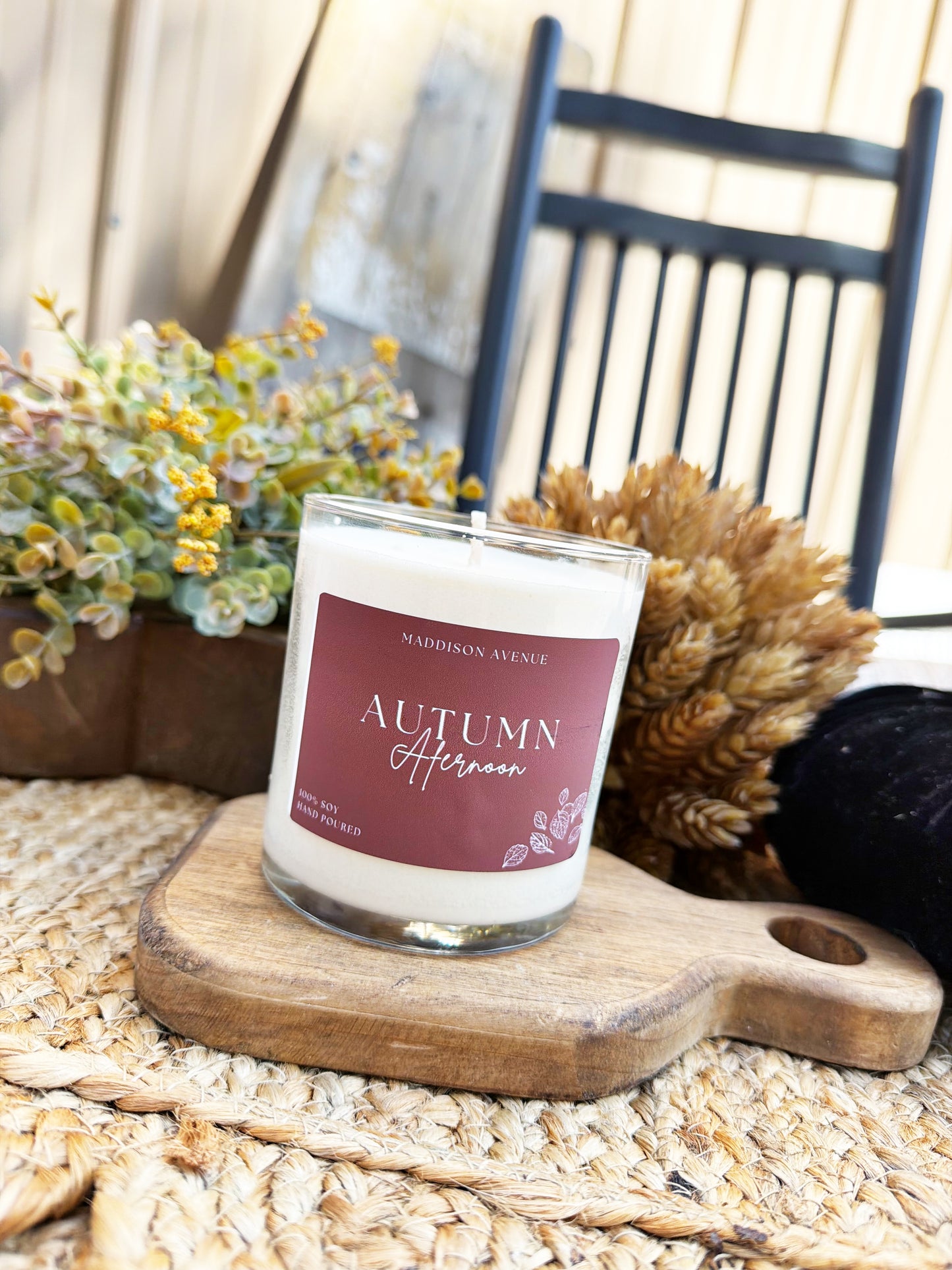 Autumn Afternoon Candle | Maple, Sandalwood & Vanilla Fall Candle