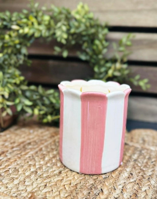 Cabana Club Candle | Pink Coastal Summer Soy Candle