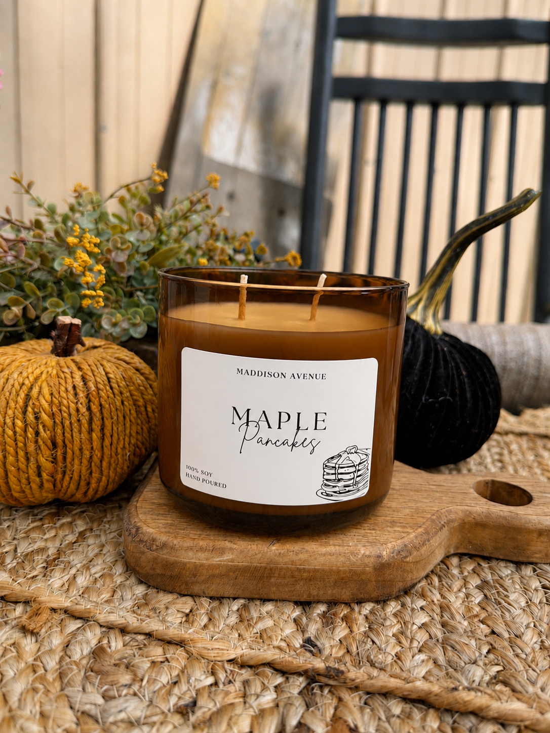 Maple Pancakes Candle | Maple, Walnut & Butter Fall Candle