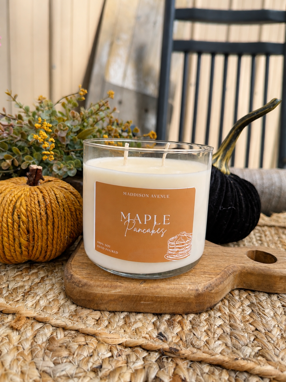 Maple Pancakes Candle | Maple, Walnut & Butter Fall Candle
