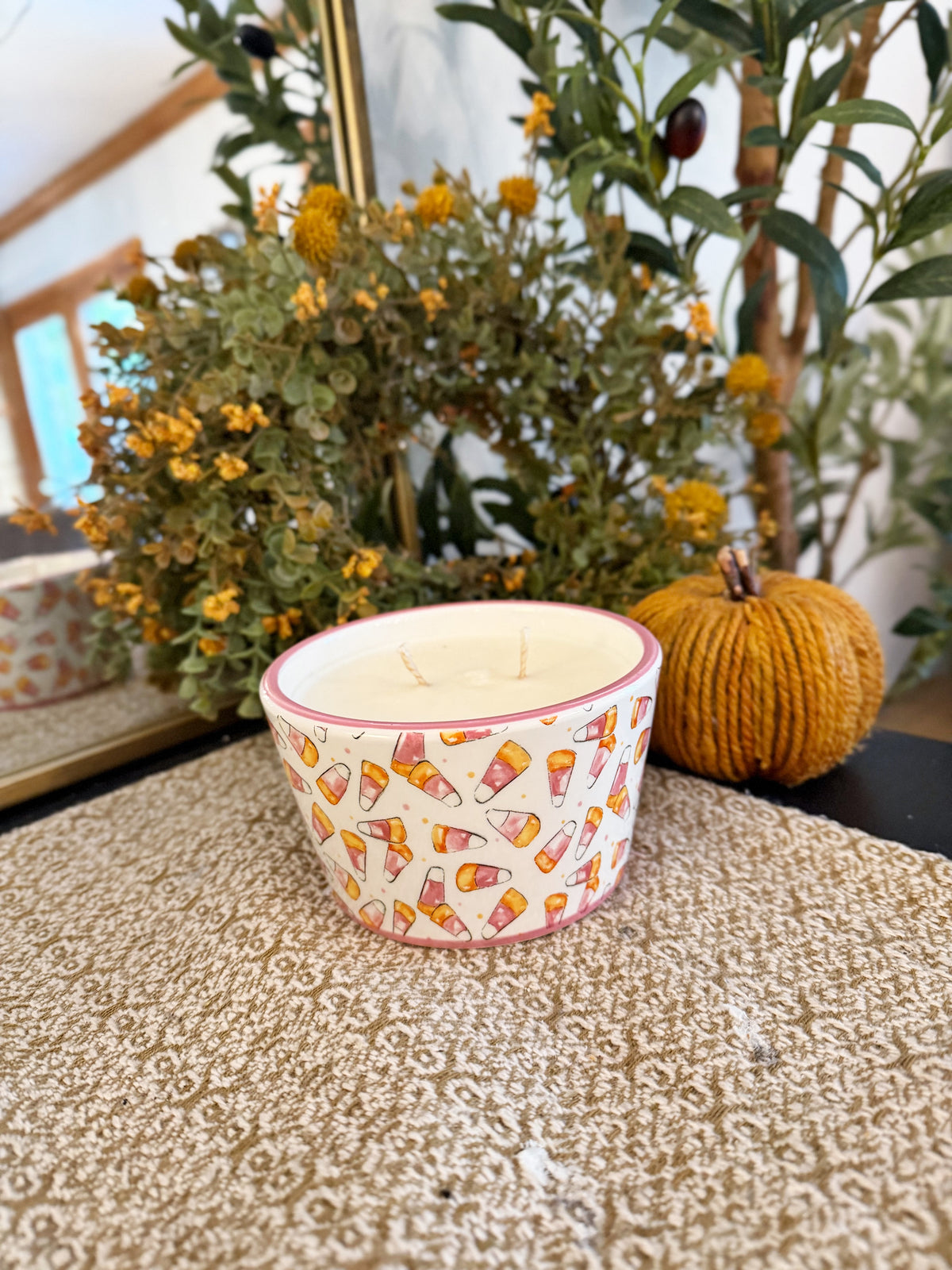 Candy Corn Cutie | Double-Wick Halloween Soy Candle