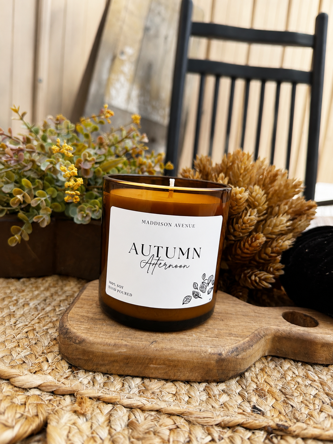 Autumn Afternoon Candle | Maple, Sandalwood & Vanilla Fall Candle