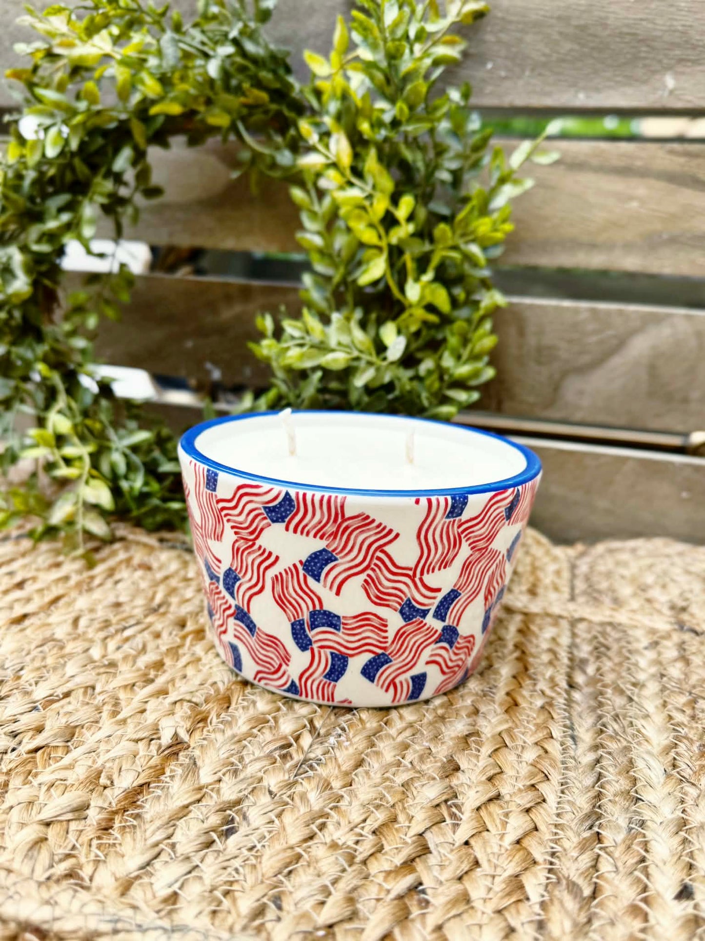 Lake House | 16 oz Americana Candle | 2-Wick Hand-Poured Soy Candle