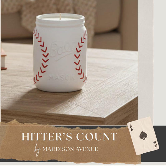 baseball mom soy candle 