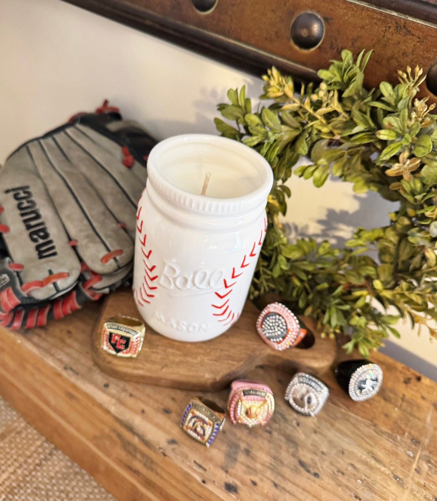 Hitter’s Count Soy Candle – Baseball Mom Candle