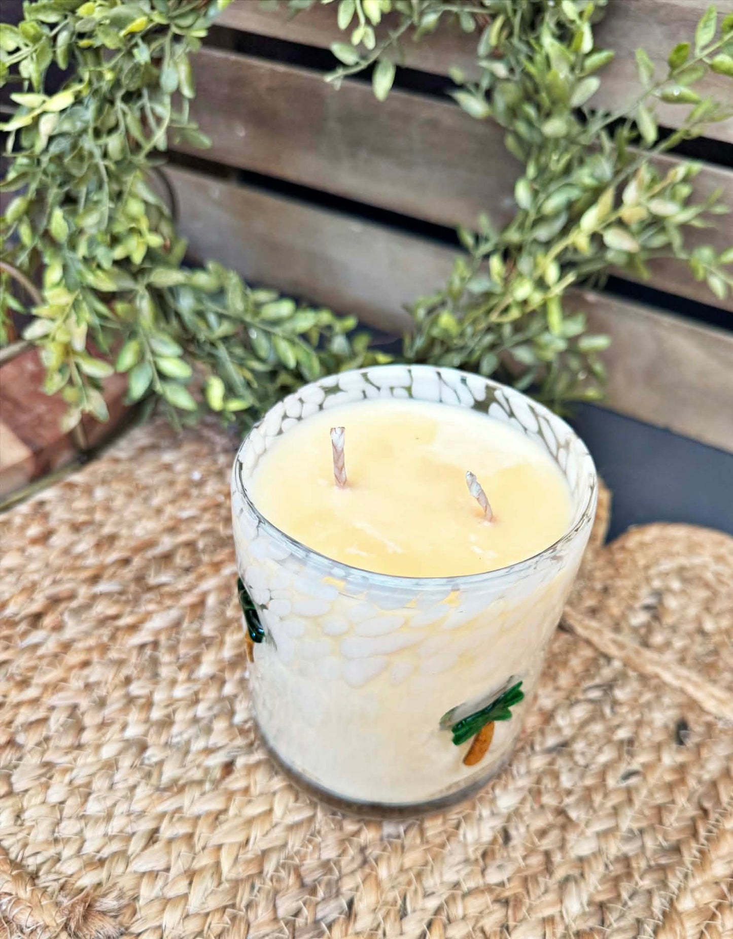 Palm Paradise | Palm Tree Tropical Candle