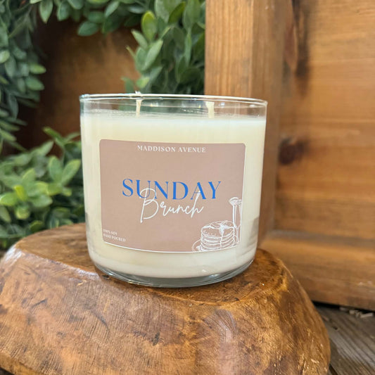 Sunday Brunch Soy Candle | Hand-Poured Bakery & Citrus Candle