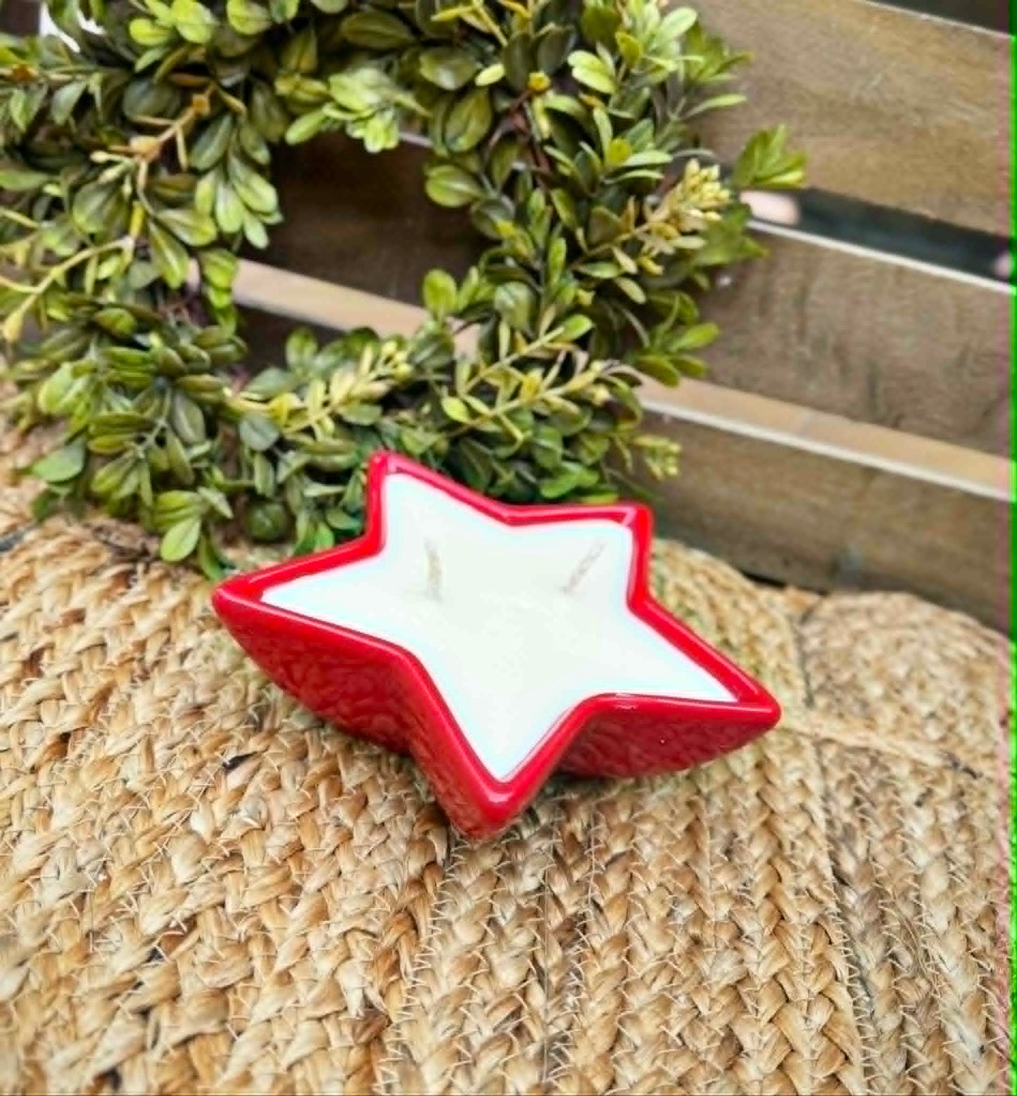 Glory | 15 oz Americana Star Candle | 2-Wick Hand-Poured Soy Candle